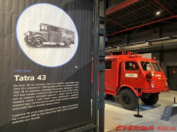 311/B - Muzeum nákladních automobilů Tatra