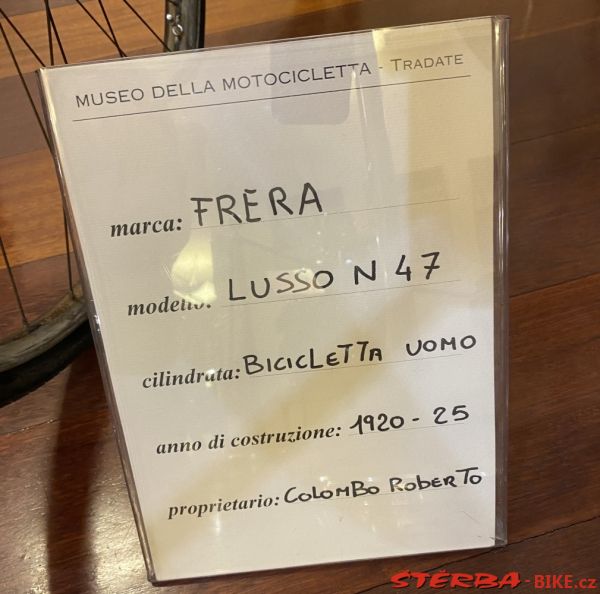 315/A - Museo della Motocicletta Frera