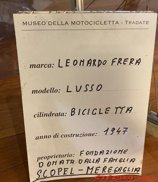 315/A - Museo della Motocicletta Frera